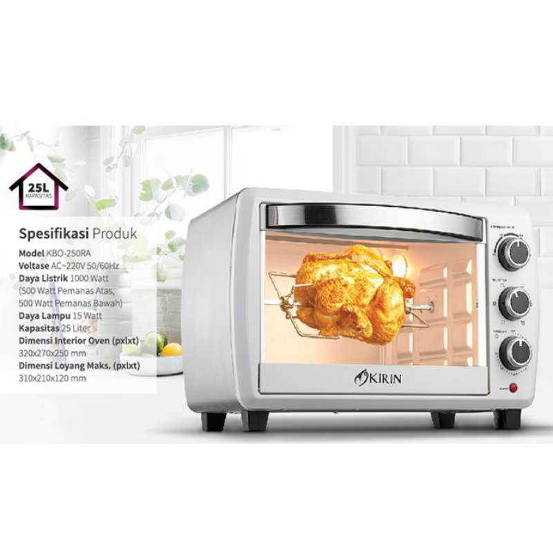 Kirin Oven Toaster - KBO-250RA